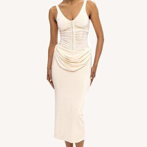IMAYAMYKONOS REINA IVOIRE DRESS